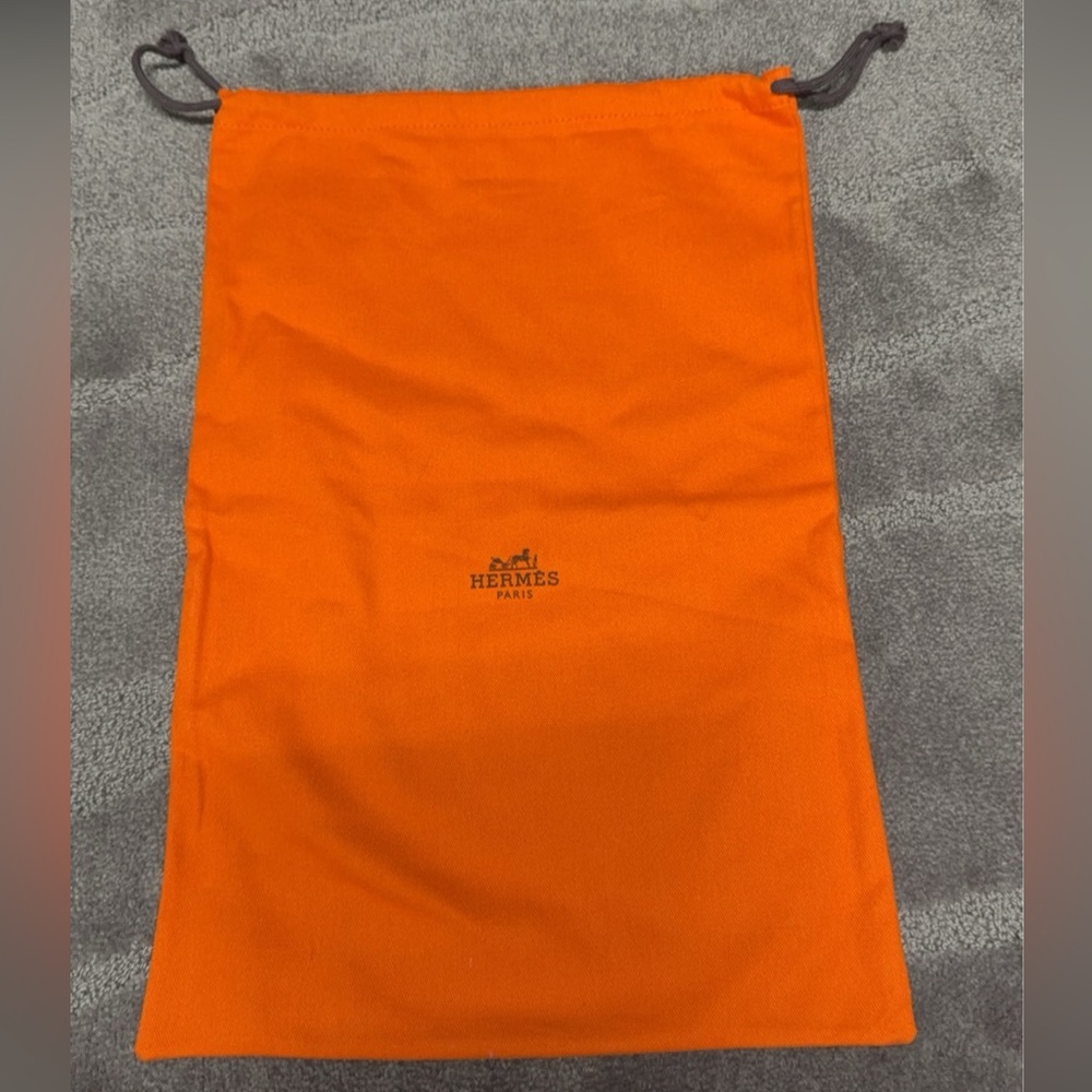 Hermes Orange Dust Bag